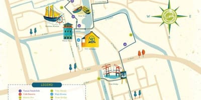 Žemėlapis Jakarta kota