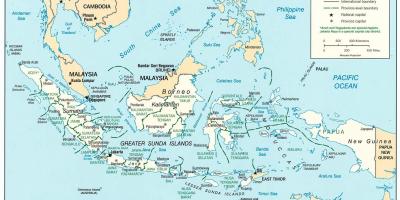 Jakarta indonesia pasaulio žemėlapis