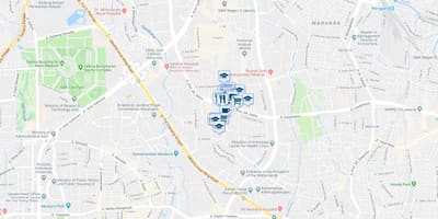 Žemėlapis kuningan Džakarta