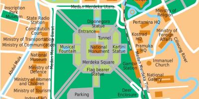 Žemėlapis office Džakarta